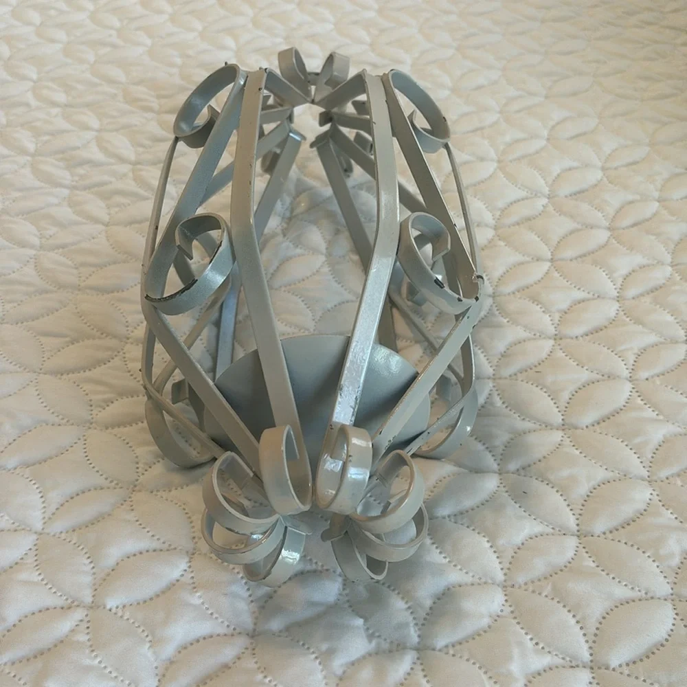 Heavy Metal Candle Holder for taper hanging or sitting holder